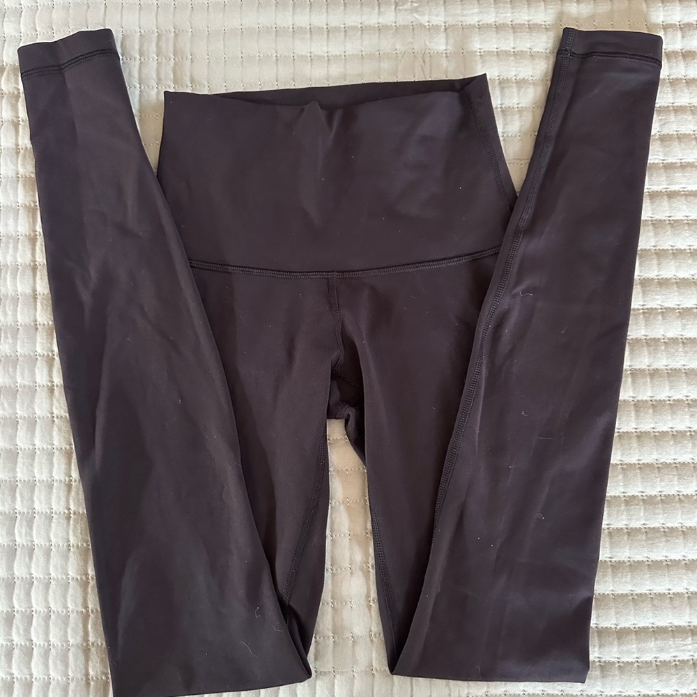 Lululemon high rise and full length leggings. Gently used. Size 4